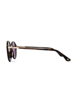 WOODFELLAS Sunglasses Etic 11715 Holz/Acetat curled/hav