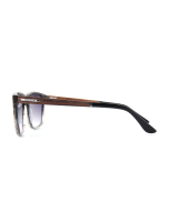 WOODFELLAS Sunglasses Focus 11716 Holz/Acetat macassar/black grey