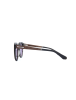 WOODFELLAS Sunglasses Mirage 11718 Holz/Acetat curled/grey