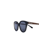WOODFELLAS Sunglasses Mirage 11718 Holz/Acetat curled/grey
