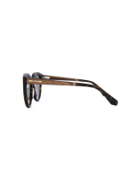 WOODFELLAS Sunglasses Mirage 11718 Holz/Acetat walnut/hav