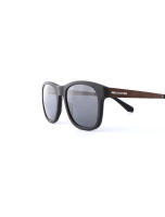 WOODFELLAS Sunglasses Mirror 11719 Holz/Acetat curled/blk