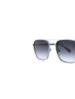 WOODFELLAS Sunglasses Panorama 11720 Holz/Edelstahl macassar/slv