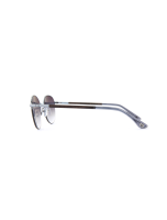 WOODFELLAS Sunglasses Horizon 11722 Holz/Edelstahl curled/slv