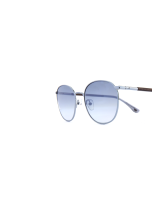 WOODFELLAS Sunglasses Hub 11723 Holz/Edelstahl curled/slv