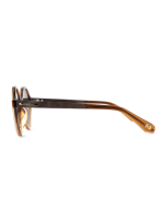 WOODFELLAS Sunglasses Switch 11724 Holz/Acetat curled brown