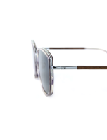WOODFELLAS Sunglasses Shift 11725 Holz/Acetat macassar/grey