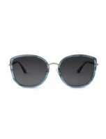 WOODFELLAS Sunglasses Shift 11725 Holz/Acetat curled/blue