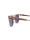 WOODFELLAS Sunglasses Morph 11727 Holz/Acetat macassar grey
