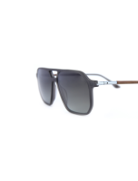 WOODFELLAS Sunglasses Jog 11728 Holz/Acetat macassar/grey