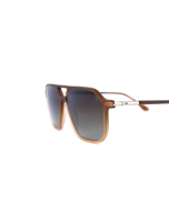 WOODFELLAS Sunglasses Jog 11728 Holz/Acetat curled/brown