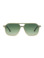 WOODFELLAS Sunglasses Jog 11728 Holz/Acetat walnut/green