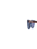 WOODFELLAS Sunglasses Rae 11729 Holz/Acetat macassar/blue