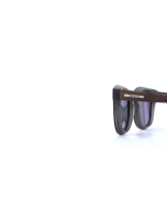 WOODFELLAS Sunglasses Rae 11729 Holz/Acetat curled/grey