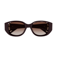 Chloé Frau Korean BURGUND RECYCLED ACETATE...
