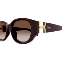 Chloé Frau Korean BURGUND RECYCLED ACETATE CH0237SK Japan