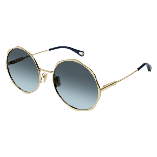 Chloé Frau Asian Smart Fitting GOLD METALL CH0184S Italien - Farbcode 005