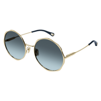 Chloé Frau Asian Smart Fitting GOLD METALL CH0184S Italien - Farbcode 005