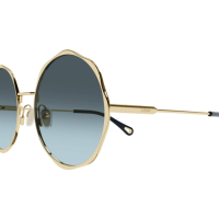 Chloé Frau Asian Smart Fitting GOLD METALL CH0184S Italien - Farbcode 005