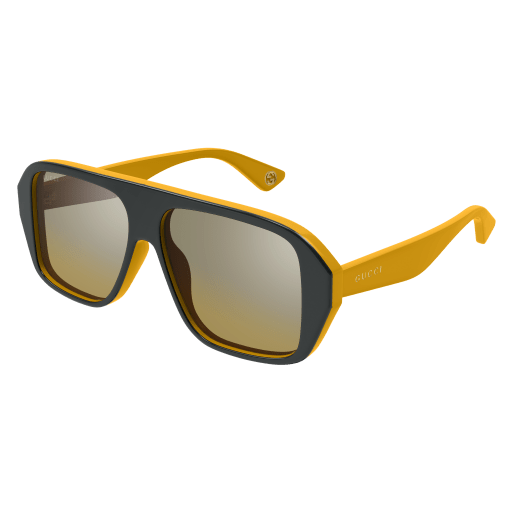 Gucci Mann International GRAU RECYCLED ACETATE GG1615S Italien