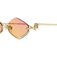 Gucci Frau International GOLD METALL GG1604S Japan