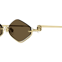 Gucci Frau International GOLD METALL GG1604S Japan