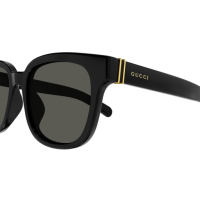 Gucci Frau Korean SCHWARZ RECYCLED ACETATE GG1512SK Italien
