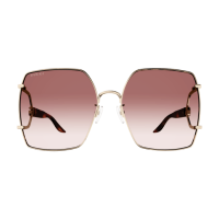 Gucci Frau Asian Fitting GOLD METALL GG1564SA Japan -...