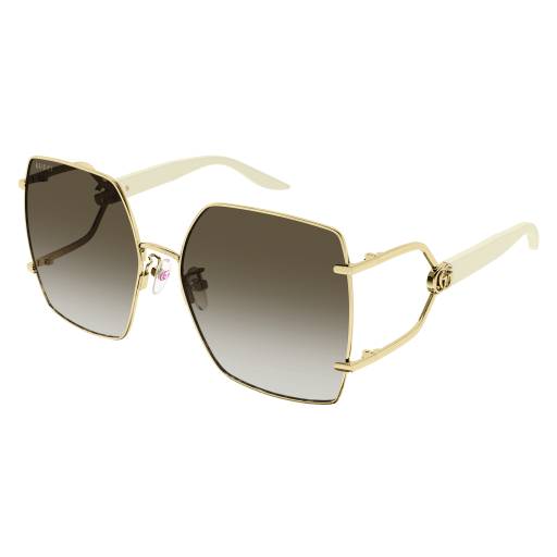 Gucci Frau Asian Fitting GOLD METALL GG1564SA Japan - Farbcode 003