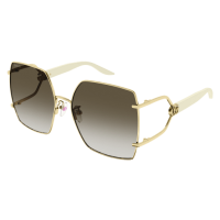 Gucci Frau Asian Fitting GOLD METALL GG1564SA Japan -...