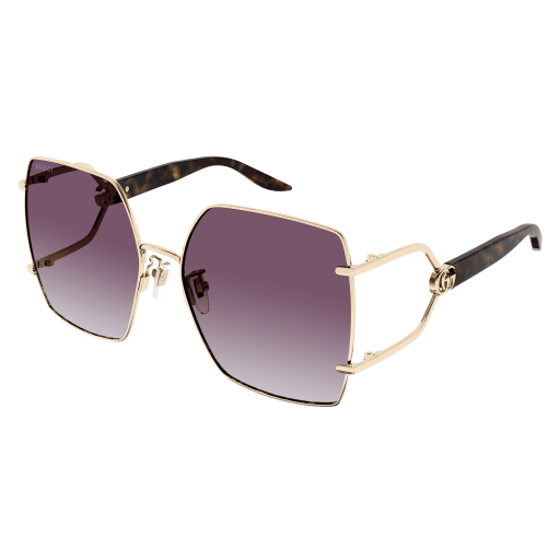Gucci Frau Asian Fitting GOLD METALL GG1564SA Japan - Farbcode 002