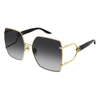 Gucci Frau Asian Fitting GOLD METALL GG1564SA Japan -...