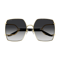 Gucci Frau Asian Fitting GOLD METALL GG1564SA Japan - Farbcode 001