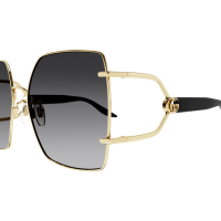 Gucci Frau Asian Fitting GOLD METALL GG1564SA Japan - Farbcode 001