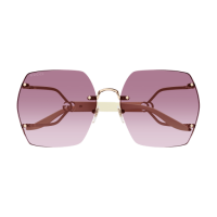 Gucci Frau Asian Smart Fitting GOLD METALL GG1562S Japan...