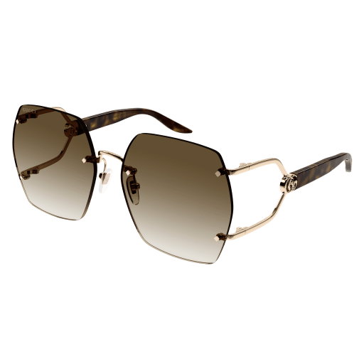 Gucci Frau Asian Smart Fitting GOLD METALL GG1562S Japan - Farbcode 002