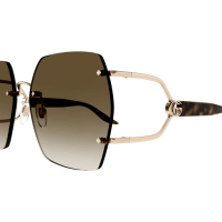 Gucci Frau Asian Smart Fitting GOLD METALL GG1562S Japan - Farbcode 002