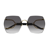 Gucci Frau Asian Smart Fitting GOLD METALL GG1562S Japan...