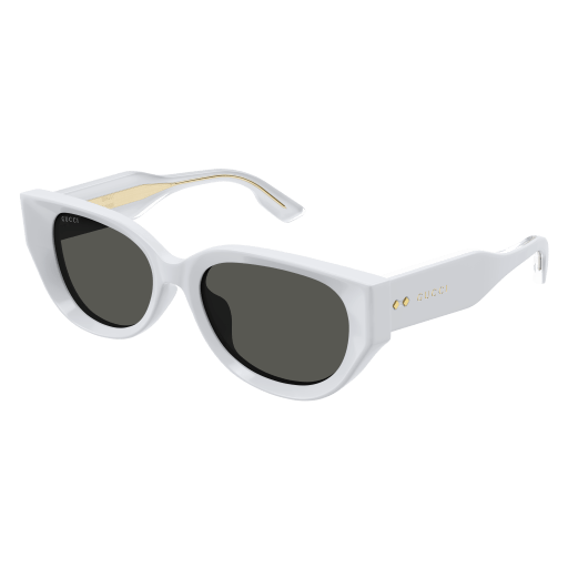 Gucci Frau Asian Fitting GRAU RECYCLED ACETATE GG1532SA Italien