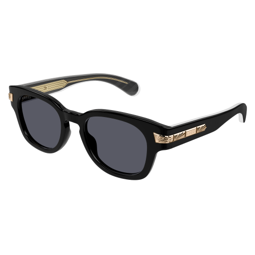 Gucci Mann International SCHWARZ RECYCLED ACETATE GG1518S Japan