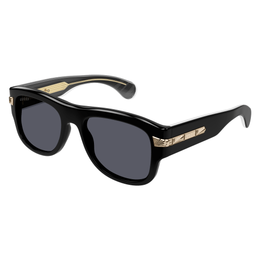 Gucci Mann International SCHWARZ RECYCLED ACETATE GG1517S Japan