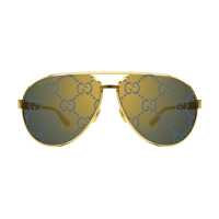 Gucci Mann Asian Smart Fitting GOLD METALL GG1513S Japan
