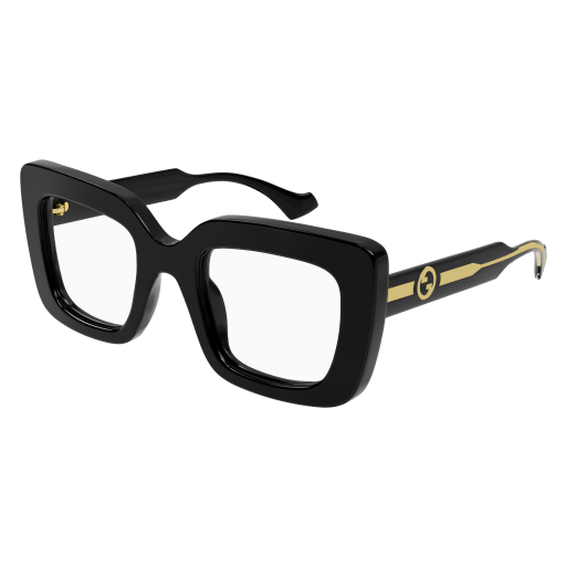 Gucci Frau International SCHWARZ RECYCLED ACETATE GG1554O Japan