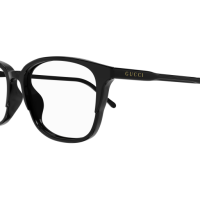 Gucci Mann Asian Fitting SCHWARZ RECYCLED ACETATE GG1610OA Italien