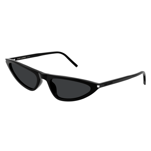 Saint Laurent Frau International SCHWARZ RECYCLED ACETATE SL 703 Italien