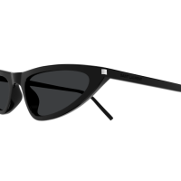 Saint Laurent Frau International SCHWARZ RECYCLED ACETATE SL 703 Italien