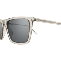 Saint Laurent Mann International BEIGE RECYCLED ACETATE SL 668 Italien