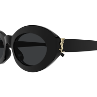 Saint Laurent Frau International SCHWARZ RECYCLED ACETATE SL M136 Italien