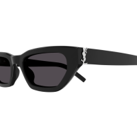 Saint Laurent Unisex International SCHWARZ RECYCLED ACETATE SL M126 Italien