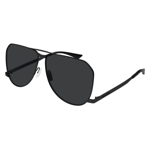 Saint Laurent Mann International SCHWARZ METALL SL 690 DUST Italien